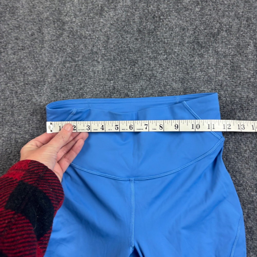 LULULEMON Women’s Base Pace High-Rise Crop 23” Poolside Blue size: 6 - Picture 6 of 8